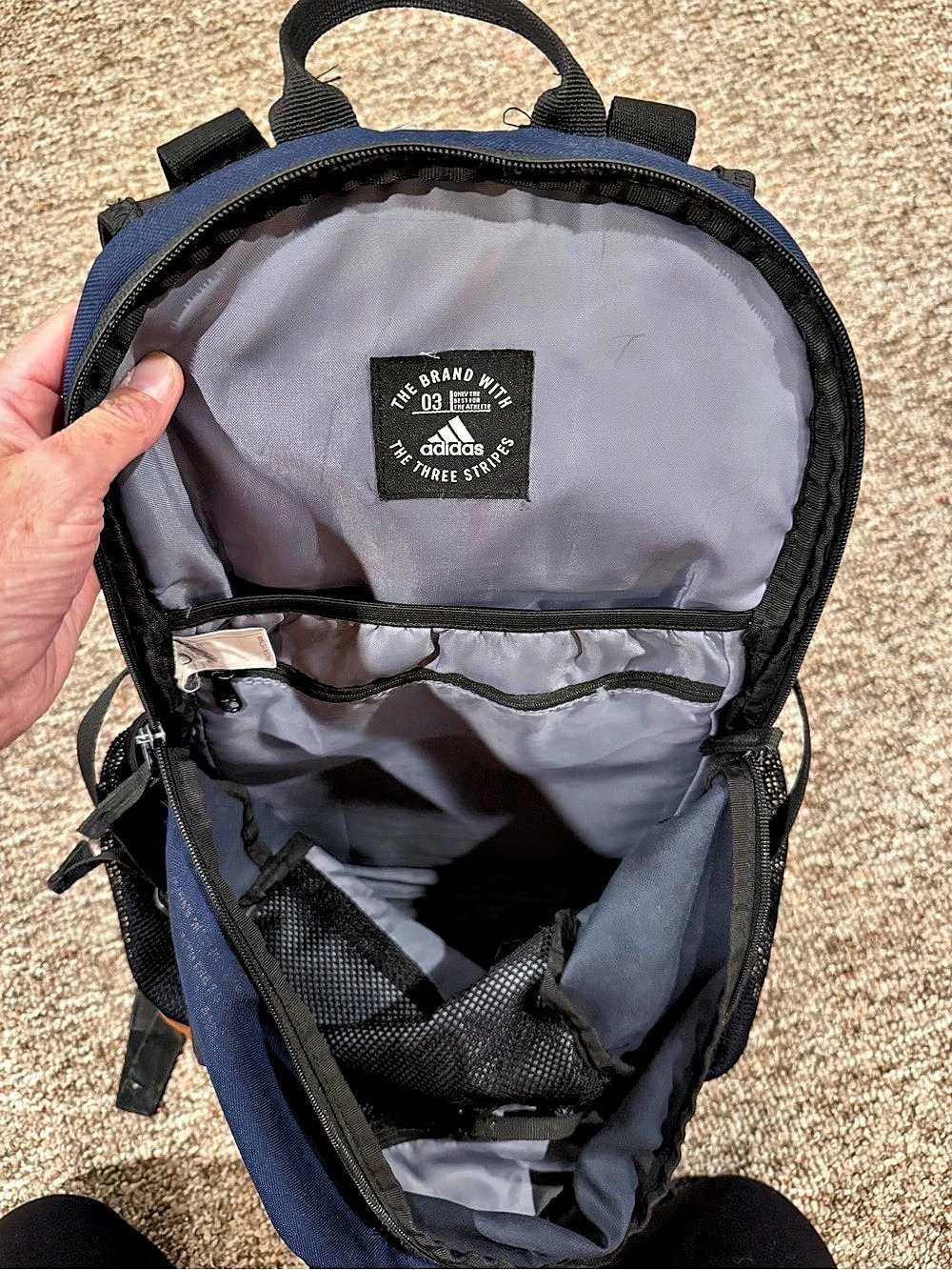 Adidas Color Block Backpack - Picture 3 of 4